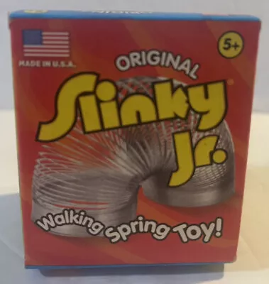 The Original Slinky Metal Slinky Jr. Vintage 1998 Walking Spring Toy NOS • $6