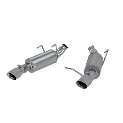 MBRP AL 3  Dual Muffler Axle Back Split Rear For 11-14 Ford Mustang V6 3.6L • $364.99