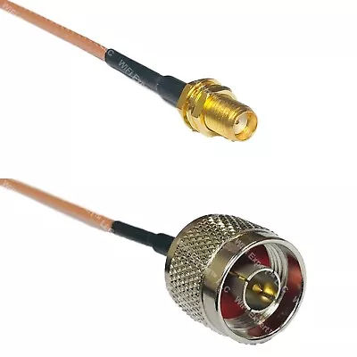RG316 SMA FEMALE To N MALE RF Cable FAST-SHIP LOT • $12.74