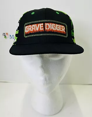 GRAVE DIGGER MensterJamz Truck Racing Baseball Cap Hat Adj Size Cotton • $25