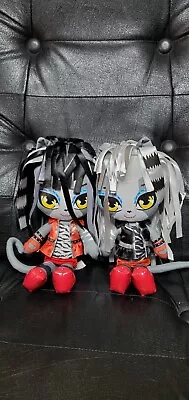 Monster High Meowlody & Pursephone Plush Set • $15.50