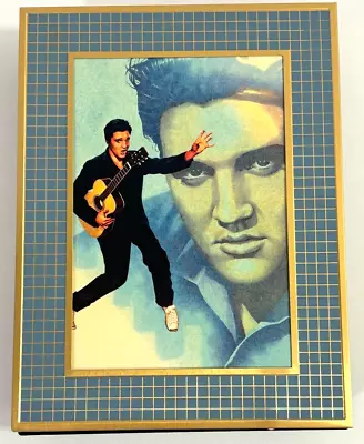 ELVIS PRESLEY 9 X 7 PICTURE FRAME With INSERTS THAT HOLDS 24 PHOTOS ~ V ERY RARE • $45