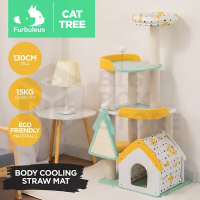 $64.95 • Buy Furbulous Cat Tree Tower & Scratching Post Fairy Style Large 1.3m Medium 1.05m 