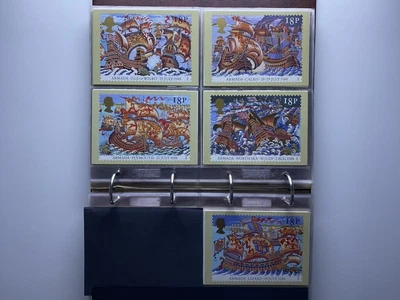 £2.75 • Buy Royal Mail Postcard PHQ No. 112 Anniversary Of Spanish Armada Set Of Five 1988