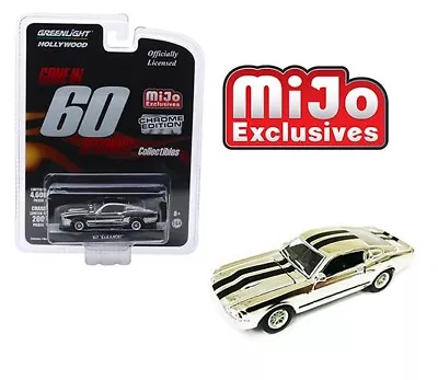 Greenlight 1/64  Gone In 60 Second  1967 Ford Mustang  Eleanor  Chrome Car 51227 • $13.99