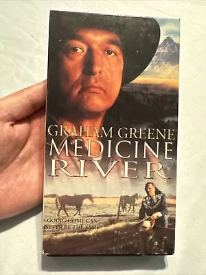 Medicine River (VHS 1997) VERY RARE & HTF VHS! ~ Graham Greene/Sheila Tousey • $69.99