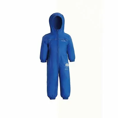£10.95 • Buy Regatta Kids Puddle / Paddle Suit Breathable Wind Waterproof All In One Rainsuit