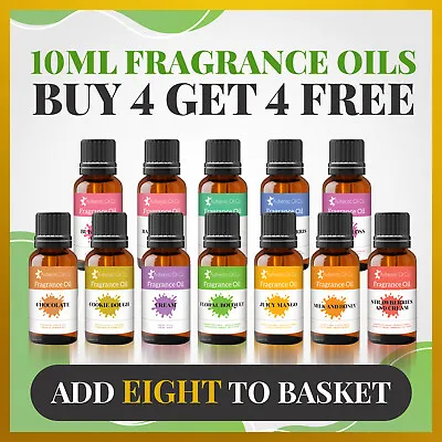 £2.43 • Buy Fragrance Oil 10ml Fragrance Oils Candle Wax Melts Soap Making Burner Diffuser