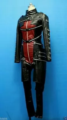 Mass Effect Asari Huntress Dark Red Ver Cosplay Costume Custom Made • $85.50