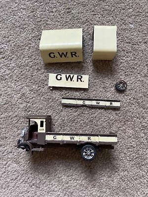 Merit Hobby 00 Gauge GWR 1335 Thornycroft Covered Truck. FOR PARTS OR RESTORING • £4.99