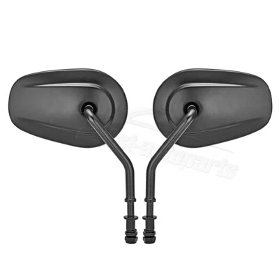 LED Turn Signal Rear View Mirrors For Harley Touring Models (Road King, Electra Glide)