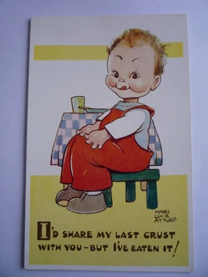 £3.50 • Buy Mabel Lucie Attwell Postcard Valentines No.1774 - 1951