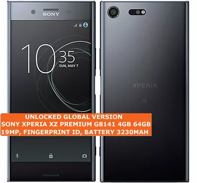 $480.61 • Buy SONY XPERIA XZ PREMIUM G8141 4gb 64gb 19mp Fingerprint 5.46  Android Smartphone