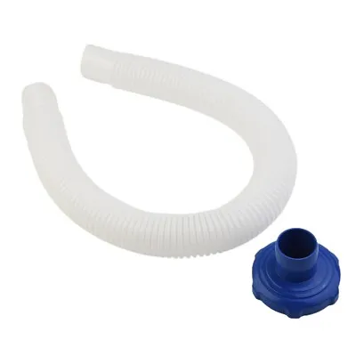 $20.75 • Buy For Intex 25016 Pool Pump Skimmer Replacement Hose + Adapter Parts Accessory