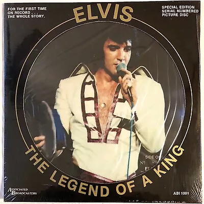 Elvis Presley - The Legend Of A King (12  Vinyl Numbered Picture Disc)(Sealed) • $30