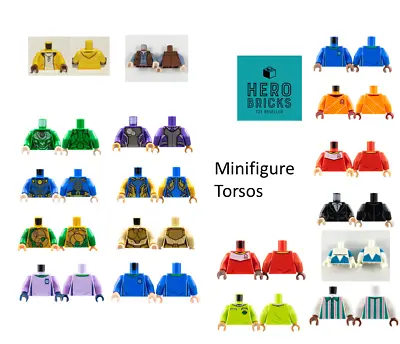 Genuine New Lego Minifigure Torsos Single And Dual Sided Various 973 • $6.89