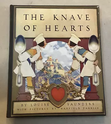 Maxfield Parrish The Knave Of Hearts Louise Saunders First HB Ed Scribner 1925 • $750