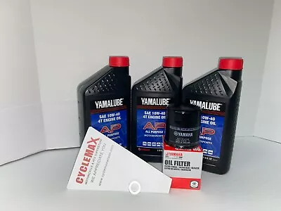 Yamalube OEM Oil Change Kit 10W-40 For Yamaha KODIAK 400 4x4 Auto 2000-2006 • $45.99