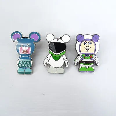 Disney Vinylmation Collectors Pin Lot Toy Story Buzz Lightyear Murff Monorail • $19.95