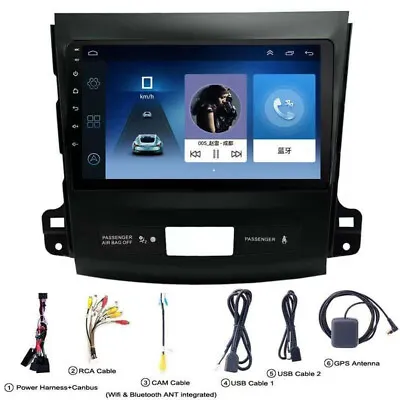 Car FM Multimedia Player For Outlander Xl 05-11 Android Autoradio GPS Navigation • $157.21