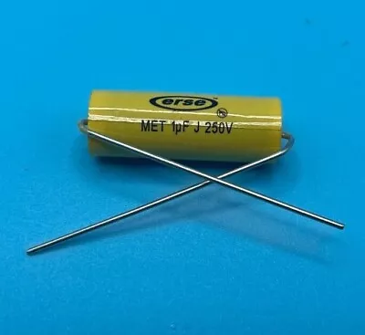 New Erse Mylar Capacitors 5% 250VDC 1 2 3 4 5 6 7 8 13 20 UF • $1