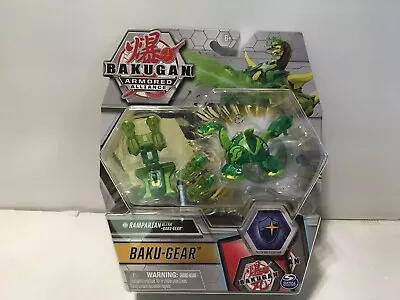 Bakugan Ultra Green Ramparian Transforming Baku-Gear Armored Alliance SpinMaster • $13.95