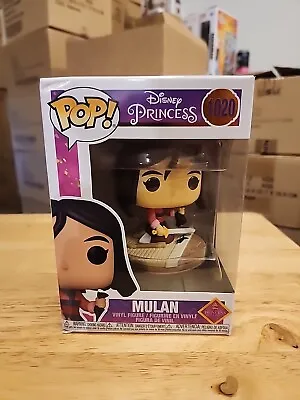Pop Disney Ultimate Princess Mulan Vinyl Figure Box Damage AMAZON RETURNS • $11.99