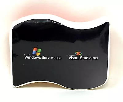 RARE Microsoft WINDOWS SERVER 2003 Promotion Launch Tee Shirt Shrink Wrapped • $42