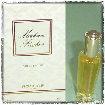 MADAME ROCHAS EAU DE PARFUM RARE! 3ml EDP BOTTLE BNIB + 3 SAMPLE VIALS • £8.99