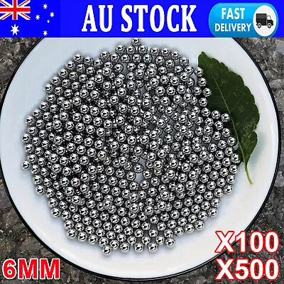 AU 6mm Cycling Stainless Steel Smooth Balls Bike Bicycle Precision Bearing Ball • $7.49