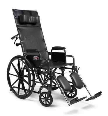 Everest & Jennings Advantage Reclining Wheelchair High Back 22x19in Seat • $700