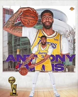 ANTHONY DAVIS LOS ANGELES LAKERS 8x10 GLOSSY PHOTO • $8