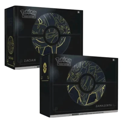 $160 • Buy Pokemon TCG Sword & Shield Elite Trainer Box Plus Zacian & Zamazenta