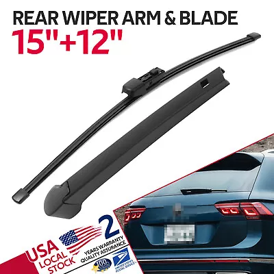 Rear Windshield Wiper Arm&Blade Kit For Volkswagen Tiguan 2018-2023 OEM QUALITY • $10.88