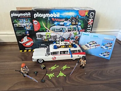 Playmobil Ghostbusters Ecto 1 Working Lights And Sound Complete Boxed Set 9220 • £40