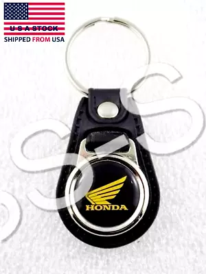 Honda Wing Key Fob Ring Chain Motorcycles V2 Patch Pin Vtr Ring Vtx Xrv • $12