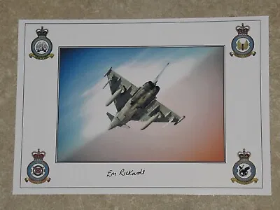 Lossiemouth - Royal Air Force A4 Official Photograph **SIGNED** (2020/22) • £39