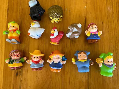 Little People Fisher Price And Mattel  12 People / Animals 1997-2009 • $35
