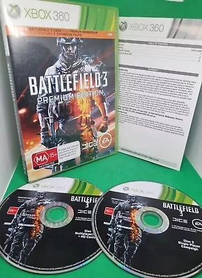 Battlefield 3 Limited Edition Xbox 360  PAL - Complete W Manual - 2 Disc Set • $8.99