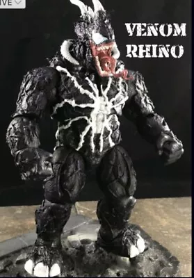 Marvel Legends Custom Venom Rhino Figure • $250