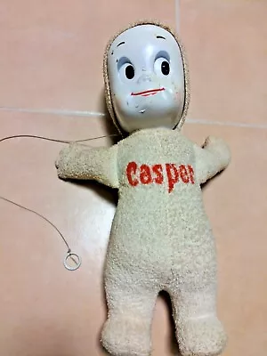 $90 • Buy Vtg 1960s MATTEL Casper The Friendly Ghost Talking Doll Pull String 15” Harvey