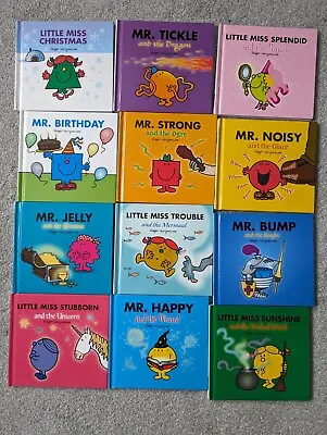 Mr Men Books Bundle - 12 Books For Kids - Mr Strong Mr Noisy Mr Bump Mr Jelly • £8.43