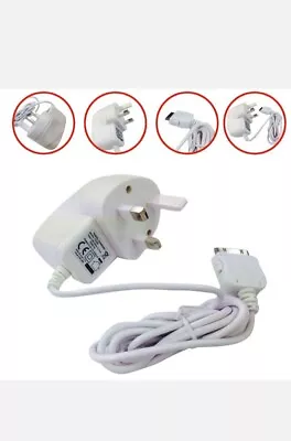 MAINS CHARGER PLUG WITH 110cm CABLE FOR APPLE IPAD 2 3 4 IPHONE 4 4S 3GS 1ST P&p • £6.98