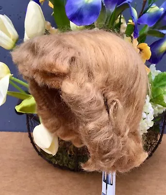 Beautiful Mohair Blonde Wig For Antique Doll • $55