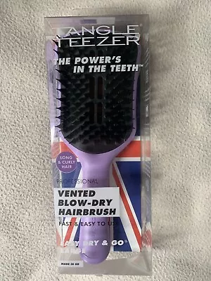 Tangle Teezer Professional Vented Blow Dry Hairbrush Long Curly Hair • £11.99