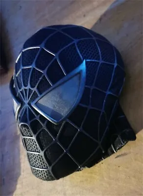 Black Venom Spiderman Helmet Cosplay Spider-man Mask Costume Props Halloween Cos • $210.99
