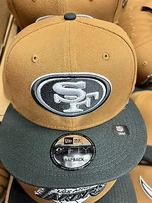 $45.90 • Buy New Era San Francisco  49ers Khaki And Charcoal Snapback Hat