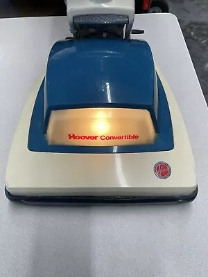 Vintage Hoover Convertible Vacuum Cleaner 80s Model U4389 • $129.99