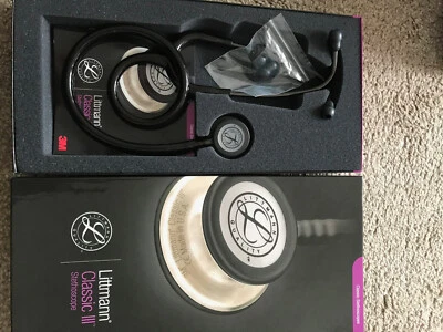 £62 • Buy Littmann Classic III Monitoring Stethoscope: Black And Smoke 5811