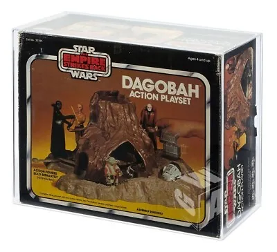 1 X GW Acrylic Bespoke Display Case -Star Wars Palitoy Dagobah Playset (APC-004) • $73.95